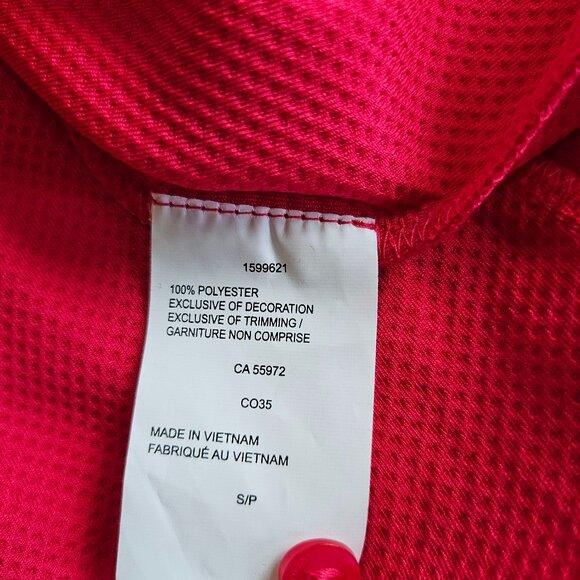 Callaway Women's Swing Tech Opti-Dry Hot Pink Short Sleeve Polo Shirt - Picture 10 of 10